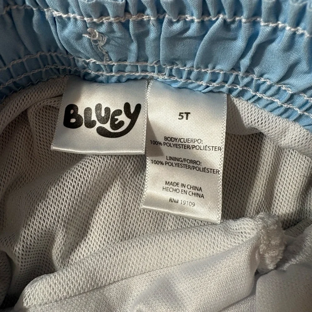 Bluey‎ long sleeve 5T swim set